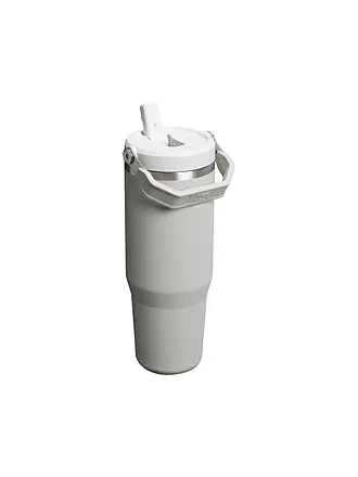 STANLEY | Bouteille isotherme - Bouteille thermos Classic FLIP STRAW 2.0 0,8l Noir | hellgrau
